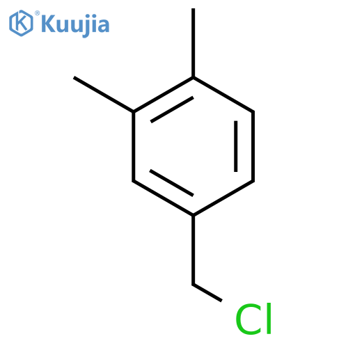 3,4-Dimethylbenzyl chloride structure