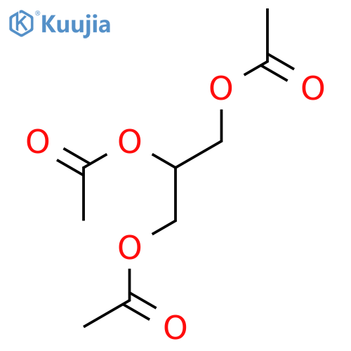 Triacetin structure