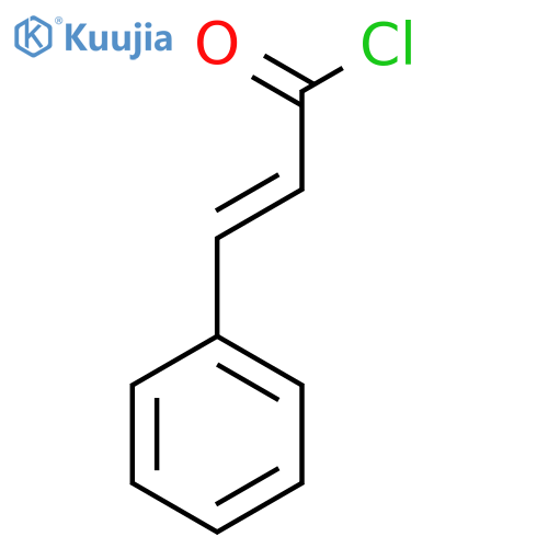 trans-Cinnamoyl Chloride structure