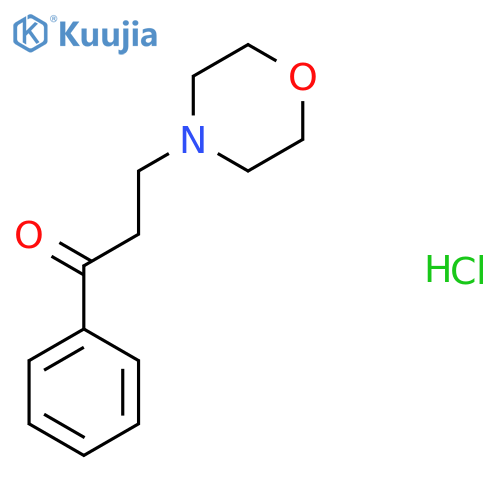 3-Morpholinopropiophenone Hydrochloride structure