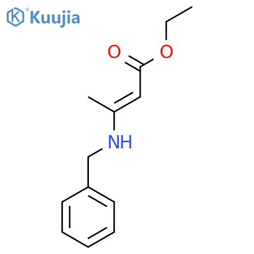 Ethyl 3-(Benzylamino)but-2-enoate structure