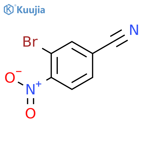 3-Bromo-4-nitro-benzonitrile structure