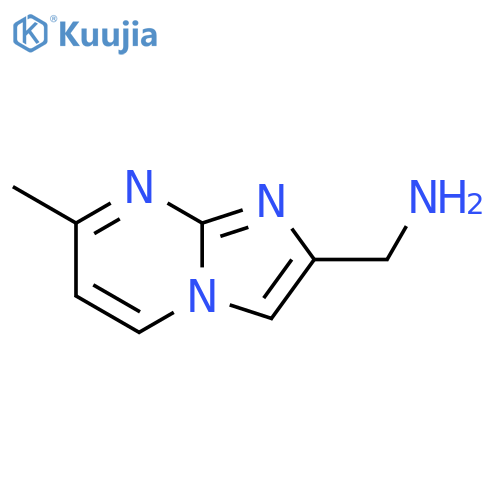 {7-methylimidazo1,2-apyrimidin-2-yl}methanamine structure