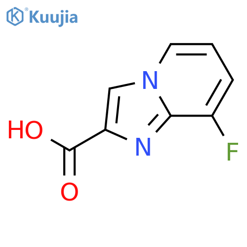 8-Fluoroimidazo[1,2-a]pyridine-2-carboxylic acid structure