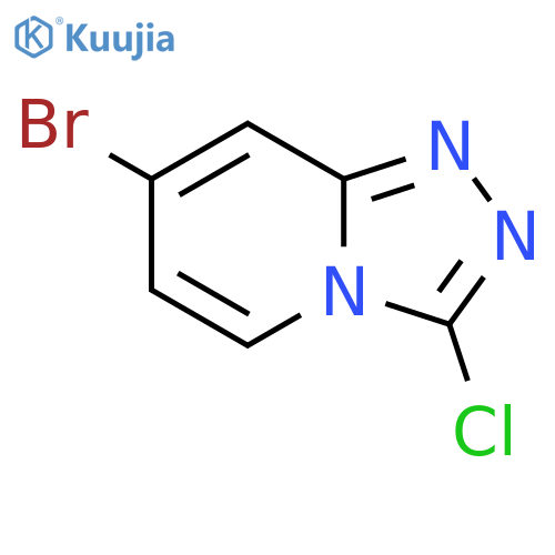 7-bromo-3-chloro-[1,2,4]triazolo[4,3-a]pyridine structure