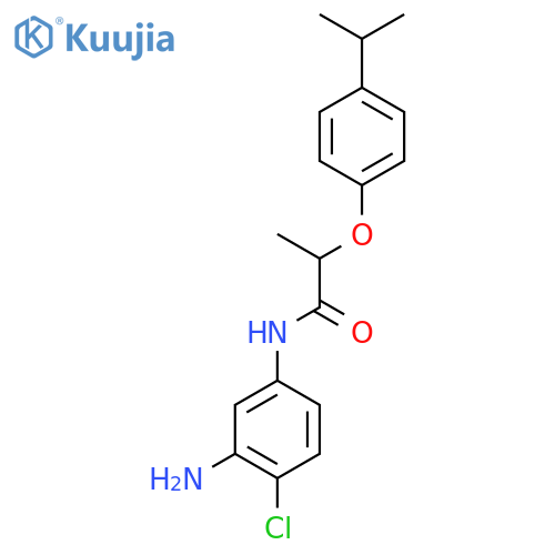 N-(3-Amino-4-chlorophenyl)-2-(4-isopropylphenoxy)-propanamide structure