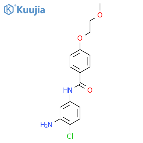 N-(3-Amino-4-chlorophenyl)-4-(2-methoxyethoxy)-benzamide structure