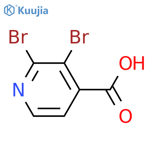 2,3-Dibromoisonicotinic Acid structure
