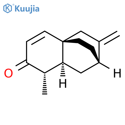 7H-2,4a-Ethanonaphthalen-7-one, 1,2,3,4,8,8a-hexahydro-8-methyl-3-methylene-, (2S,4aS,8S,8aS)- structure