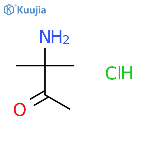 3-Amino-3-methyl-2-butanone Hydrochloride structure