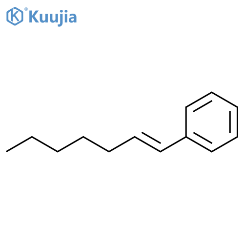 Benzene, 1-heptenyl-, (E)- structure