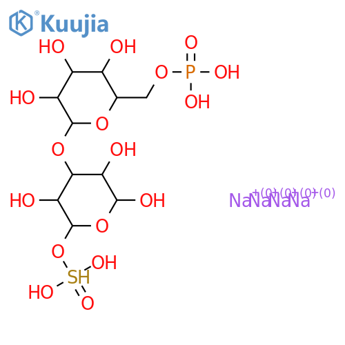 Phosphomannopentaose sulfate structure