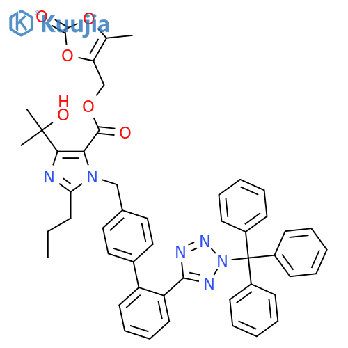 N-2 Trityl Olmesartan Medoxomil structure