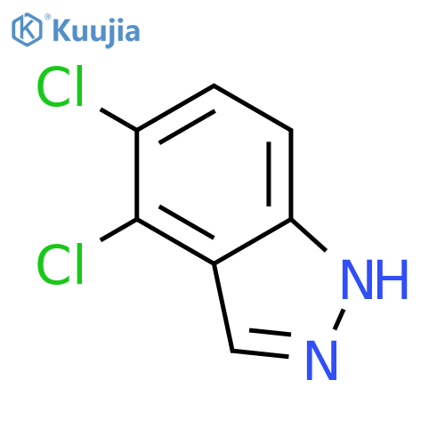 4,5-Dichloro-1H-indazole structure