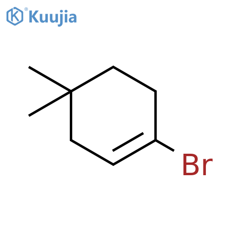 1-Bromo-4,4-dimethylcyclohex-1-ene structure