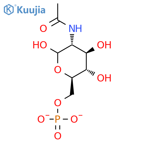 N-Acetyl-D-glucosamine-6-phosphate Disodium Salt structure