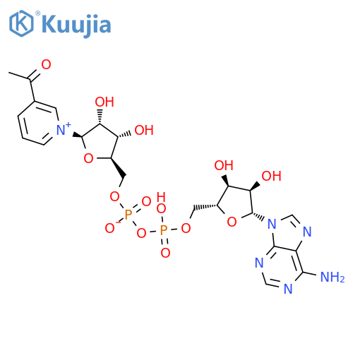 3-Acetylpyridine Adenine Dinucleotide, Reduced Form, Sodium Salt structure