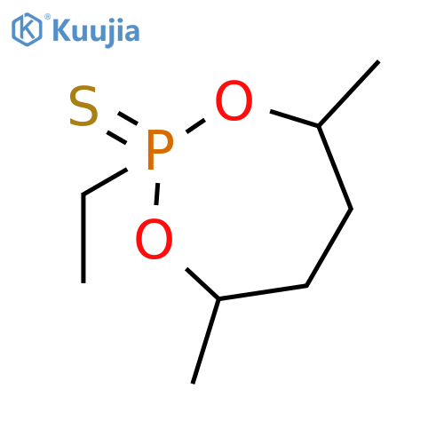 1,3,2-Dioxaphosphepane, 2-ethyl-4,7-dimethyl-, 2-sulfide structure