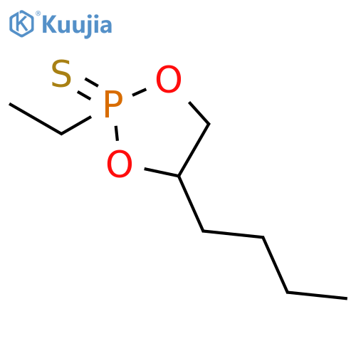1,3,2-Dioxaphospholane, 4-butyl-2-ethyl-, 2-sulfide structure