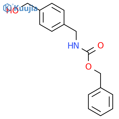 Cbz-(4-(Aminomethyl)phenyl)methanol structure