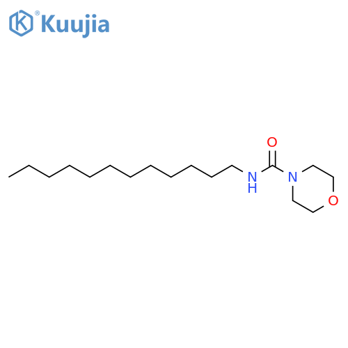 4-Morpholinecarboxamide,N-dodecyl- structure