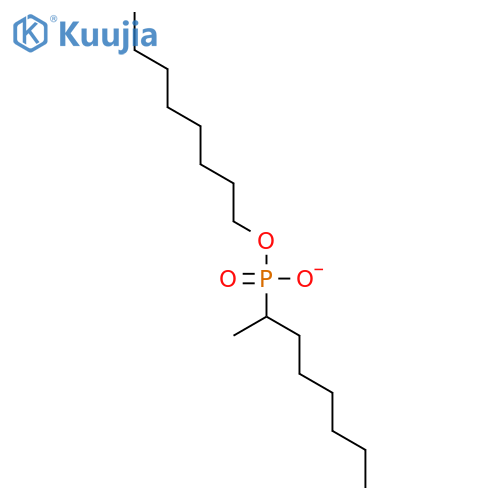 Phosphonic acid, sec-octyl-, monooctyl ester structure