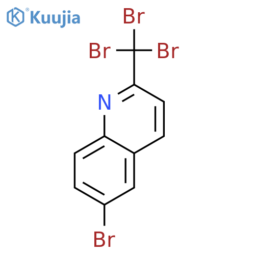 6-bromo-2-(tribromomethyl)Quinoline structure
