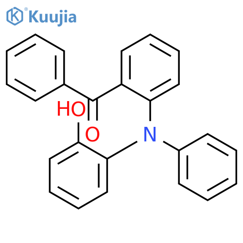 Methanone, [2-[(2-hydroxyphenyl)phenylamino]phenyl]phenyl- structure