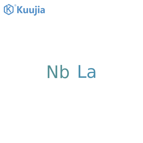 Lanthanum, compd. with niobium (1:1) structure
