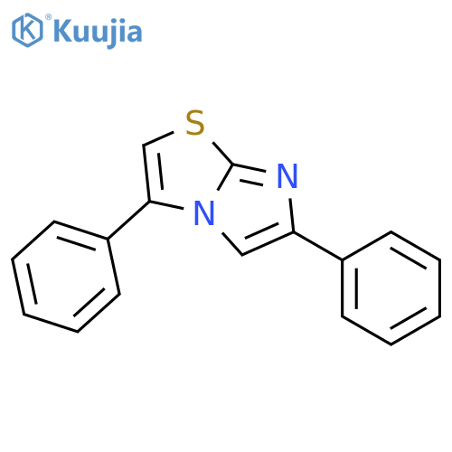 Imidazo[2,1-b]thiazole, 3,6-diphenyl- structure