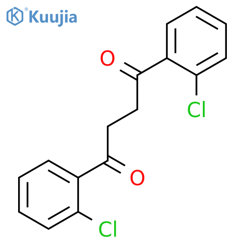 1,4-Butanedione, 1,4-bis(2-chlorophenyl)- structure