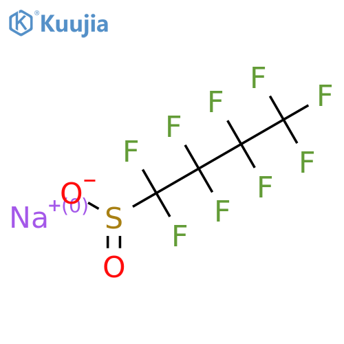 Sodium nonafluorobutanesulfinate structure