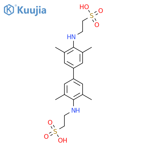 Ethanesulfonic acid, 2,2'-[(3,3',5,5'-tetramethyl[1,1'-biphenyl]-4,4'-diyl)diimino]bis- structure
