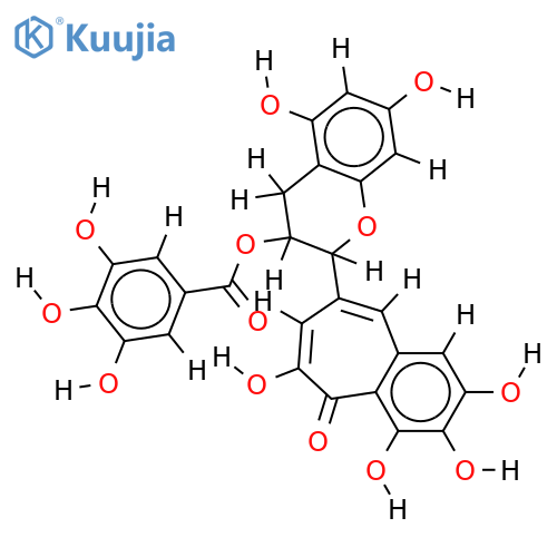 Epitheaflagallin 3-O-gallate structure