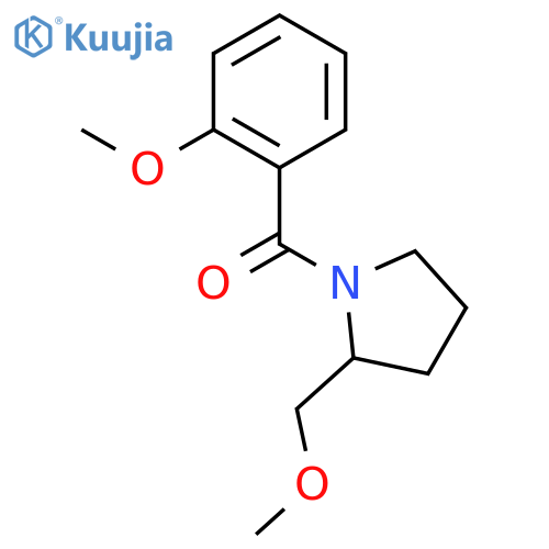 Methanone,[(2S)-2-(methoxymethyl)-1-pyrrolidinyl](2-methoxyphenyl)- structure