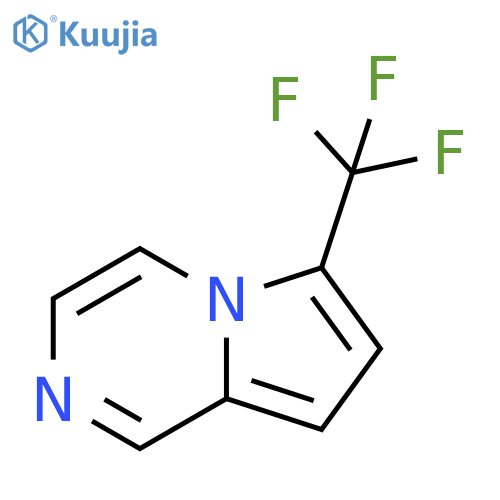 Pyrrolo[1,2-a]pyrazine, 6-(trifluoromethyl)- structure