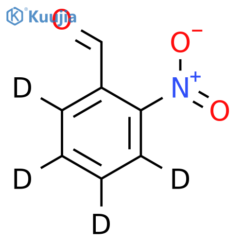 2-NITROBENZALDEHYDE-D4 structure