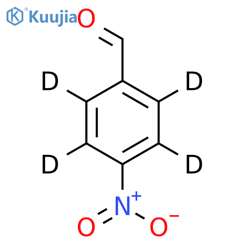 4-NITROBENZALDEHYDE-D4 structure