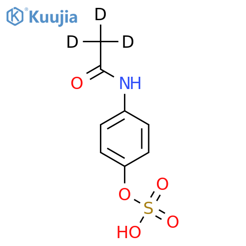 4-Acetaminophen-d3 Sulfate structure