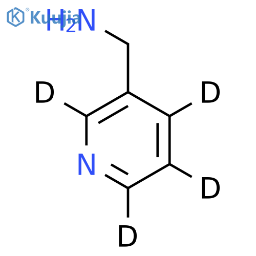 3-(AMINOMETHYL)PYRIDINE-2,4,5,6-D4 structure