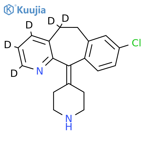 Desloratadine-d5 structure
