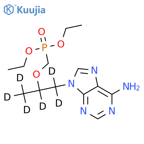 9-2-(Diethylphosphonomethoxy)propyl-d6 Adenine structure