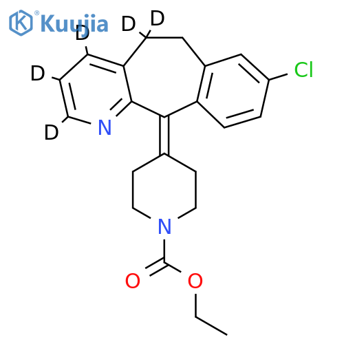 Loratadine-d5 structure