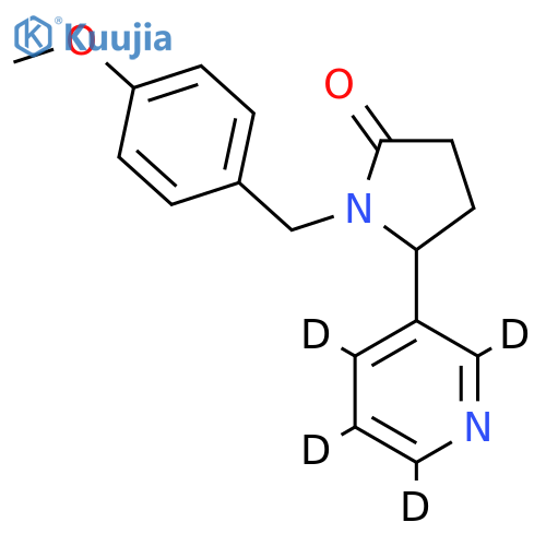 N-(4-Methoxybenzyl)cotinine-d4 structure