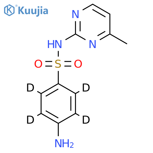 Sulfamerazine-d structure