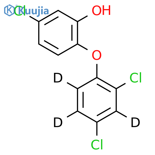 Triclosan-d3 structure