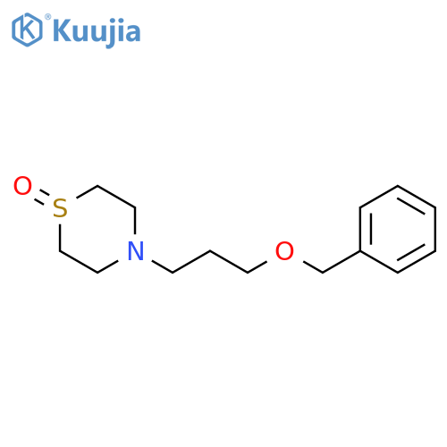 4-(3-Benzyoxy)propyl Thiomorpholin-1-oxide structure