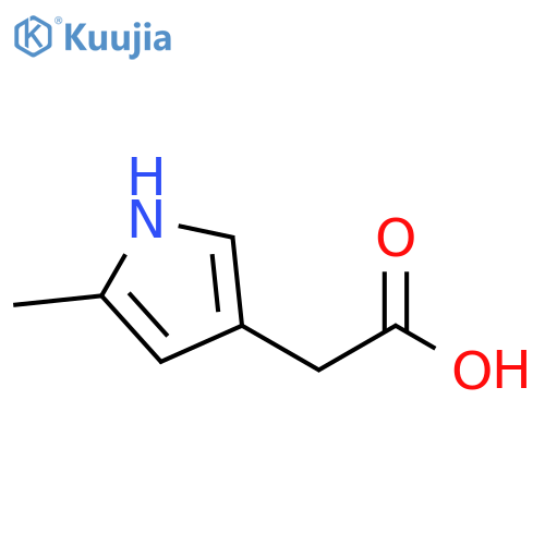1H-Pyrrole-3-acetic acid, 5-methyl- structure