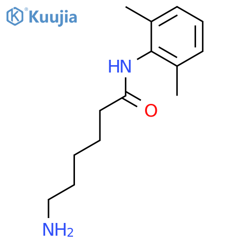 6-Amino-N-(2,6-dimethylphenyl)hexanamide structure