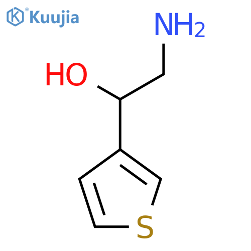 2-Amino-1-(thiophen-3-yl)ethan-1-ol structure
